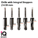 Special Offer: Set of 5 Drills with Integral Stopp