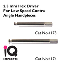 2 Low Speed Hex Drivers 2.5mm