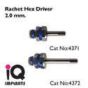 2 Hex Drivers 2.0mm for Narrow 3.0mm Implants
