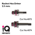 2 Hex Drivers 2.5mm