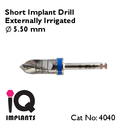 Short Implant Drill Externally Irrigated