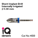 Short Implant Drill Internally Irrigated