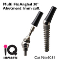 Angled Multi Fix Abutment 30º 1mm cuff