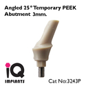 Special Offer : 5 Angled 25º  Temporary PEEK Abut