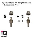 Special Offer : 5 O-Ring Abutments + 2 FREE