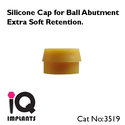 Set of 4 Silicone Caps for Ball Abutment