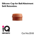 Set of 4 Silicone Caps for Ball Abutment