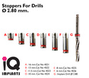 Set Of 6 Drill Stoppers and Implant Drill External