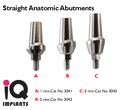 Special Offer : 10 Straight Anatomic Titanium Abut