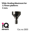 Special Offer : 5 Wide Healing Abutments for 3.75m