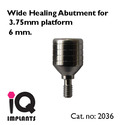 Special Offer : 5 Wide Healing Abutments for 3.75m