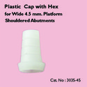 Straight Abutment 2 mm Shoulder wide 4.5mm platfor