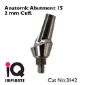 Special Offer : 5 Angled Anatomic Abutments 15º