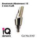 Special Offer : 5 Angled Anatomic Abutments 15º