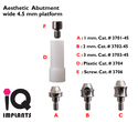 Special Offer: 5 Aesthetic Abutments for Wide 4.5m