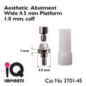 Special Offer: 5 Aesthetic Abutments for Wide 4.5m