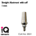 Straight Abutment with Cuff