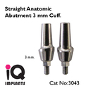 Straight Anatomic Abutment