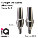 Special Offer : 10 Straight Anatomic Titanium Abut
