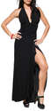 Sexy Black Maxi Evening Gown Halter Sexy Long Form