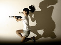 AK 47 BLACK WALL HANGER LOOK! COOL STUFF