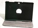 IPAD 2 3 LEATHER CASE COVER 360 ROTATION PINK PERF
