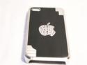 IPHONE 4 4S CASE / COVER SWAROVSKI CRYSTAL SILVER 