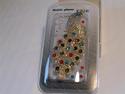 IPHONE 4 4S CASE / COVER SWAROVSKI CRYSTAL PEACOCK