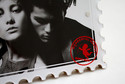 CUPID POST OFFICE STAMP PHOTO FRAME 3MM HIGH-QUALI