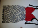 DONNA RICCO - SATIN BLACK & WHITE FASHION DRESS L@