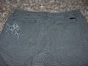 Hurley Ladies Bermuda Shorts Size 7 Blk. & Grey Ho