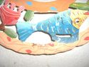 Hand Made & Painted Round Colorful Metal Art of Fi