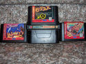 Lot of 9 Sega Genesis Game Cartridges 6-Pak Sonic 