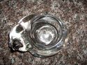Fenton Crystal  Indiana Glass Co. Sleeping Cat Tea
