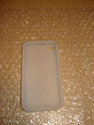 Clear White Rubber Gel Soft Case for iPhone 4G 4S 