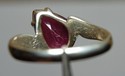 3.95 CT NATURAL MADAGASCAR RUBY RING IN SILVER GOR