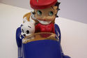 2005 Betty Boop Musical Trinket box blue car  San 