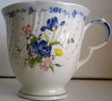 Nikko Tableware Blue Peony Collection Japan, 2 Cup