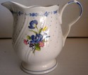 Nikko Blue Peony Creamer almost 4" tall Tableware 