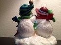 3 Snowmen / Snowman    Christmas / Holiday Candle 