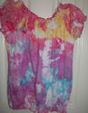 Eyeshadow Girls Tye-Dye Top Size M/10/12