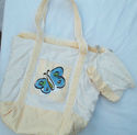 Butterfly Tote/Shoulder Bag With Matching Attachab