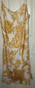 Nine West Ladies Gold Floral Dress Size 6 FREE SHI