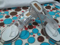 Hot Cakes Clear Flip Flop Style Heels Size 7 