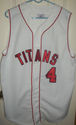 TeamWork Athletic Jersey Titans #4 XL 46-48