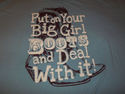 Qual Hollow Womens Cowgirl Shirt " Put on your big