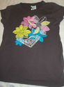 Girls Roxy Shirt Size Medium Very Cute Free Shippi