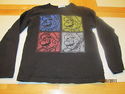 Super Mario Brothers Boys Long Sleeve Shirt Size M