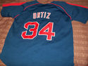 Nike Team Baseball Jersey Small Youth ORTIZ 34 Nic