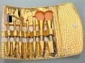 7 pcs Golden Makeup Brushes Set Kits Cosmetics Bru